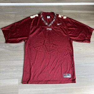 Size M - FSU Florida State Seminoles Vintage Nike Team Authentic Jersey Football